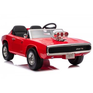 Dodge Charger R/T DLS-K12 400W 24V/7Ah akumuliatorinis automobilis (Raudonas)